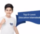 Top O-Level Education Islamabad
